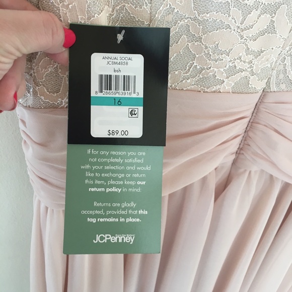 JCPenney NWT JH evenings dress size 16 - Picture 4 of 8